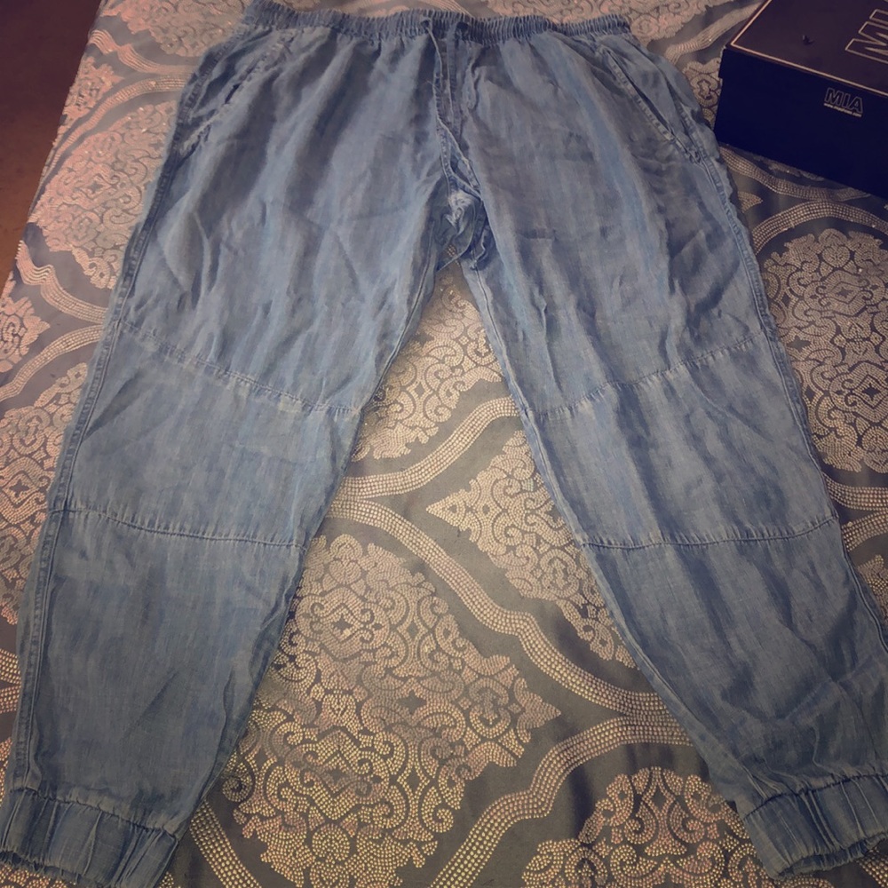 Cotton On Drawstring Denim Jogger Pants